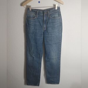 NWOT Women's Straight Leg Saitex Factory Sample (Madewell, Edwin, Everlane) 25